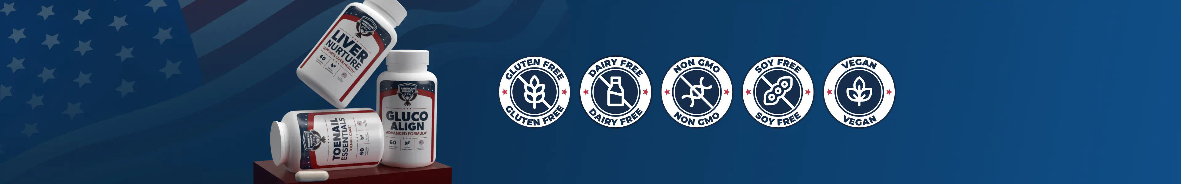 bottles and badges